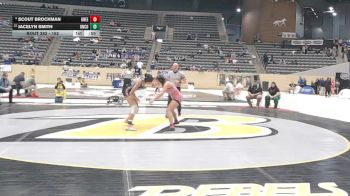 152 lbs Cons. Round 3 - Scout Brockman, Green County vs Jacelyn Smith, Union County