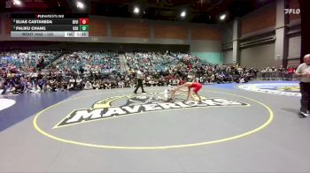 132 lbs 1st Place Match - Paliku Chang, Kamehameha vs Elias Castaneda, Bella Vista