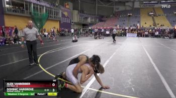 141 lbs Round 1 (16 Team) - Alek Vanbebber, Cal Poly vs Dominic Hargrove, George Mason