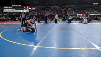 157 lbs Cons. Round 1 - Jayden Howard, Lowry vs Aiden Ward, Ontario