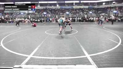 155 lbs Consi Of 8 #1 - Andres Rubio, BV Bison vs Zachary Earney, Young Warrior Wrestling Academy