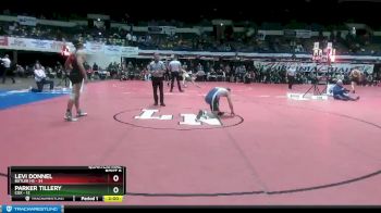 157 lbs Quarterfinals (16 Team) - Levi Donnel, Butler HS vs Parker Tillery, Cox