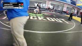 138 White 1st Place Match - Jonathan Diaz, Southwest Miami vs Isaiah Edwards, Camden County