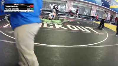 138 White 1st Place Match - Jonathan Diaz, Southwest Miami vs Isaiah Edwards, Camden County
