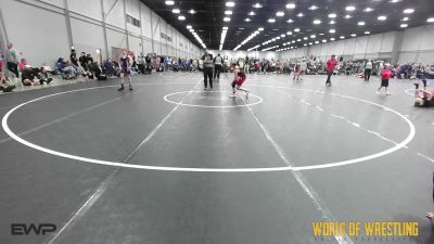 92 lbs Rr Rnd 5 - Frank Robertson, Mat Union Misfits 12U vs Weston Ekle, Untouchables 12U Purple