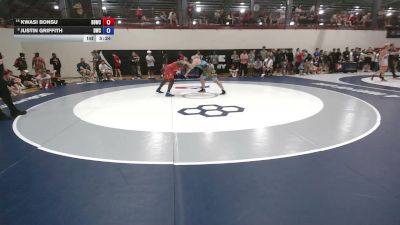 97 kg Cons. Sub-semis - Kwasi Bonsu, Blue Blood Wrestling Club vs Justin Griffith, Dragon Wrestling Club