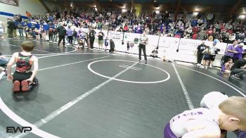 35 lbs Rr Rnd 2 - Asher Gregory, Tulsa Blue T Panthers vs Kason Combs, Buck Pride Wrestling