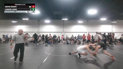 150 lbs Round 2 (4 Team) - Justin Swope, Maryland Mallets vs Landon Lewis, Fighting Irish