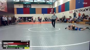 113 lbs Quarterfinal - Gaius Vickery, Roosevelt vs Elijah Culbertson, Gresham