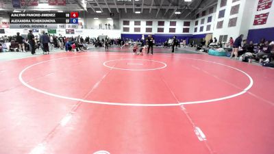 110 lbs Cons. Round 4 - Alexandra Tchekounova, Quincy vs Ajalynn Panoke-Jimenez, Unattached