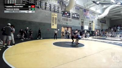 103 lbs Cons. Round 1 - Gabriel McCartney, Springview Middle School vs Marcus Rivera, Exeter