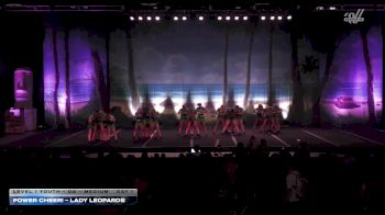 Power Cheer! - Lady Leopards [2026 L1 Youth - D2 - Medium Day 1] 2026 The American Open Orlando Nationals