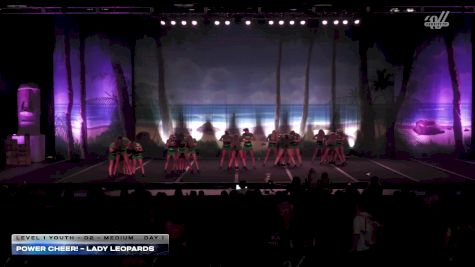 Power Cheer! - Lady Leopards [2026 L1 Youth - D2 - Medium Day 1] 2026 The American Open Orlando Nationals