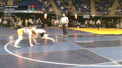 124 lbs Consy 2 - Matthew Nigro, Nazareth vs Nick Secco, Burgettstown