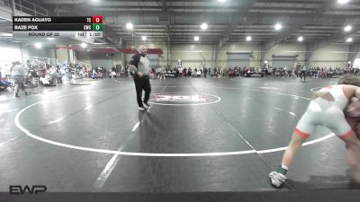 89 lbs Round Of 32 - Kaden Aguayo, Team Champs vs Baze Fox, Cowboy Wrestling Club