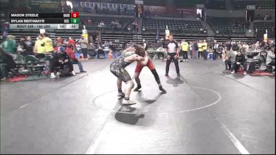 160 lbs Semifinal - Mason Steele, Haddon Twp vs Dylan Reithmayr, Red Nose