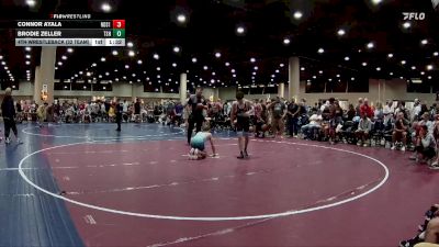 113 lbs 4th Wrestleback (32 Team) - Brodie Zeller, Team Shutt Weston vs Connor Ayala, North DeSoto Red