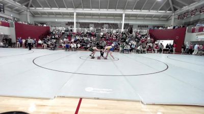 132 lbs Consi Of 16 #1 - Cole Mire, St. Paul's School vs Aidan Cisneros, The Westminster School