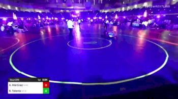 152 lbs Round Of 16 - Able Martinez, Purebred Elite vs Robert Tolento, Wcw