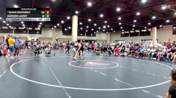 190 lbs Champ. Round 2 - Elijah Weatherly, Parrish Highschool Bulls vs Jameson Lackey, AuburnTakeDown Wrestling
