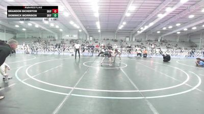 120 lbs Quarterfinal - Brandon Bickerton, Team Shutt Mutts vs Dominick Morrison, Team Shutt