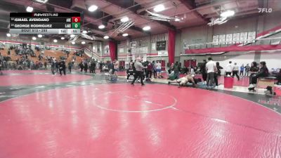 285 lbs Cons. Round 3 - Ismael Avendano, Adelanto vs George Rodriguez, Lakeside