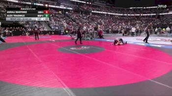 G120-4A Semifinal - Audali Martinez, Las Animas Girls vs Alex Traenkle, Manitou Springs Girls