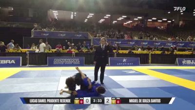 Miguel De Souza Santos vs Lucas Daniel Prudente Resende 2026 Pan Kids Jiu-Jitsu IBJJF Championship