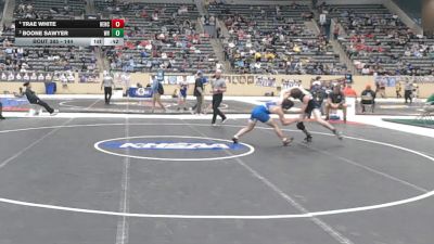 144 lbs Cons. Round 1 - Boone Sawyer, Walton-Verona vs Trae White, Henry Clay