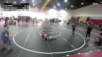113 lbs Cons. Semi - Alex Armijo, El Modena vs Lorenzo Castillo, Calvary Chapel High School Wre