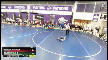 44 lbs Semifinal - Miles Berglund, Sanderson Wrestling Academy vs Maddox Peterson, Westlake