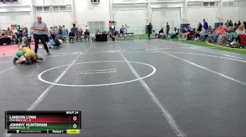 113 lbs Round 5 (10 Team) - Johnny Huntsman, Barnesville vs Landon Lynn, Cow Rock WC