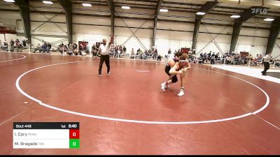 184 lbs Quarterfinal - Isaac Cory, Pennsylvania College Of Technology vs Marco Bragado, Trinity