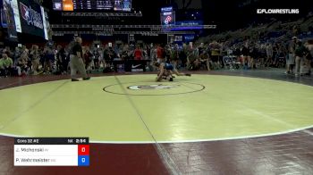 127 lbs Cons 32 #2 - Jetlyn Michonski, Wisconsin vs Paige Wehrmeister, Missouri