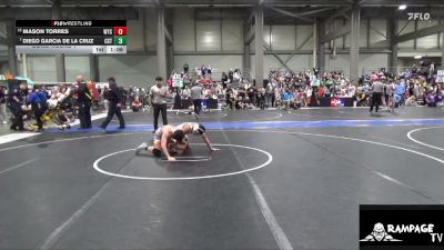 120 lbs Cons. Round 1 - Diego Garcia De La Cruz, CSTC vs Mason Torres, WTC