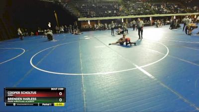 95 lbs Cons. Round 2 - Cooper Scholtus, Iowa vs Brenden Harless, Moen Wrestling Academy