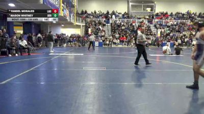 133 lbs Consy 7 - Yandel Morales, Lake Highland Prep-FL vs Mason Whitney, Abington Heights