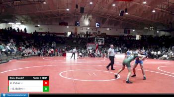 138 lbs Cons. Round 2 - Dayne Bailey, Triton Central vs Kannon Zuber, Greenfield-Central