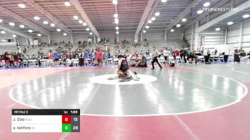 170 lbs Rr Rnd 3 - Juan Diaz, Ragin Raisins Concord vs Easton Belifore, Young Guns Yellow