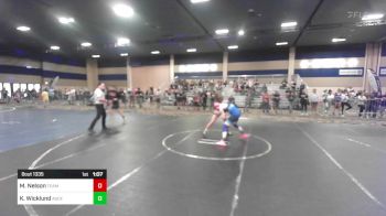 136 lbs Round Of 16 - Marley Nelson, Team Thunder WC vs Kylee Wicklund, Ascend Wr Ac