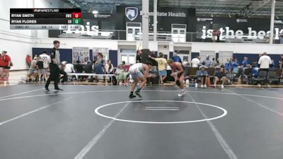 140 lbs Rr Rnd 2 - Ryan Smith, The Outsiders Wrestling Club - MS vs Ryan Flores, Kraken - MS