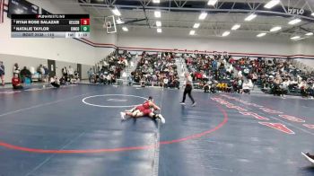 110 lbs Cons. Round 3 - Ryan Rose Salazar, Keller Central vs Natalie Taylor, Katy Cinco Ranch