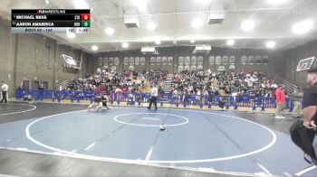 144 lbs Champ. Round 2 - Michael Nava, Stockdale vs Aaron Amabisca, Roosevelt