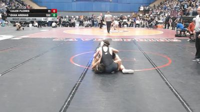 3 - 106 lbs Cons. Round 2 - Caleb Flores, Pulaski County vs Evan Arenas, Turner Ashby