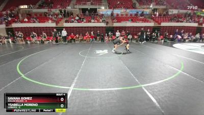 107 lbs Round 1 (16 Team) - Savana Gomez, Dallas Wilson vs Ysabella Moreno, Lubbock