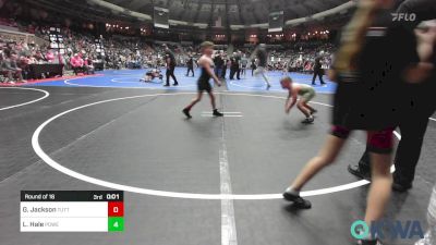 83 lbs Round Of 16 - Callen Anthony, Lions Wrestling Academy vs Hudson Russell, Broken Arrow Wrestling Club