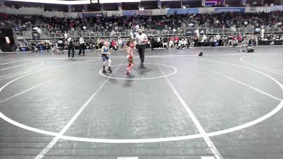 49 lbs Consolation - Curtis Felton, Belleville Little Devils vs Vaughn Seibel, Belleville Little Devils