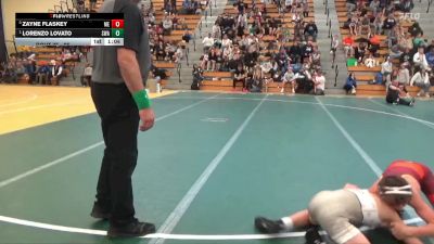 95 lbs Round 4 - Lorenzo Lovato, Summit Wrestling Academy vs Zayne Flaskey, MN Elite
