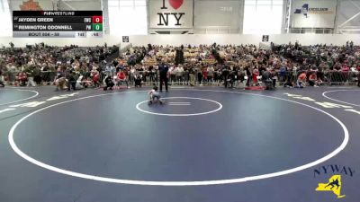 58 lbs Cons. Round 3 - Remington ODonnell, Pal-Mac Wrestling vs Jayden Green, Eden Wrestling Club