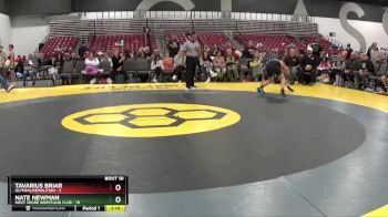 119 lbs Round 3 (8 Team) - Nate Newman, West Shore Wrestling Club vs Tavarius Briar, Olympia/Demolition